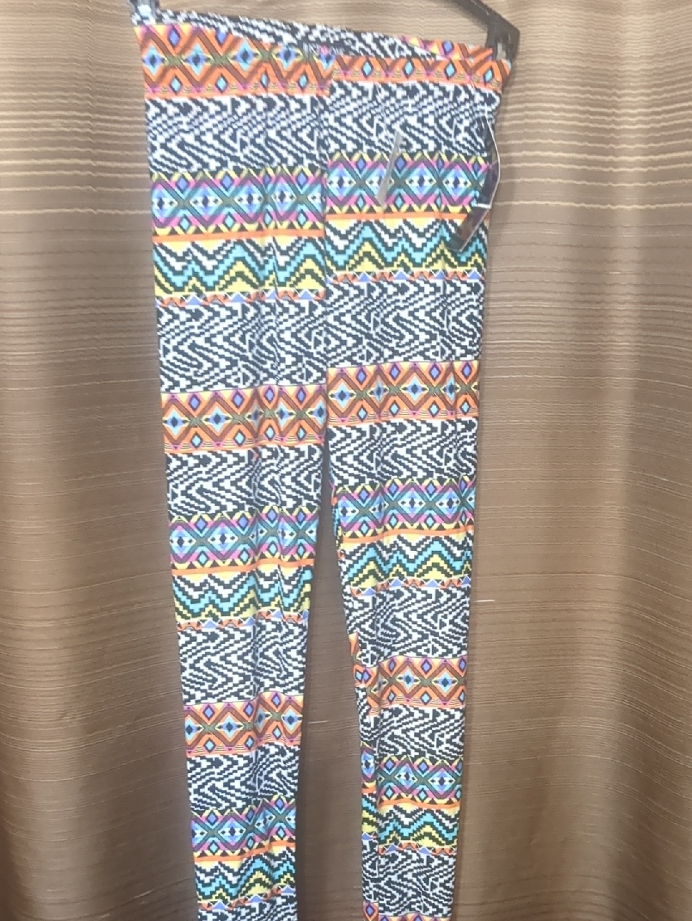Patterned Multicolor Leggings - Women